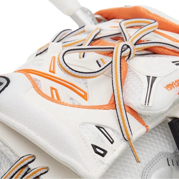 Balenciaga White and Orange Satchel - Picture 6 of 8